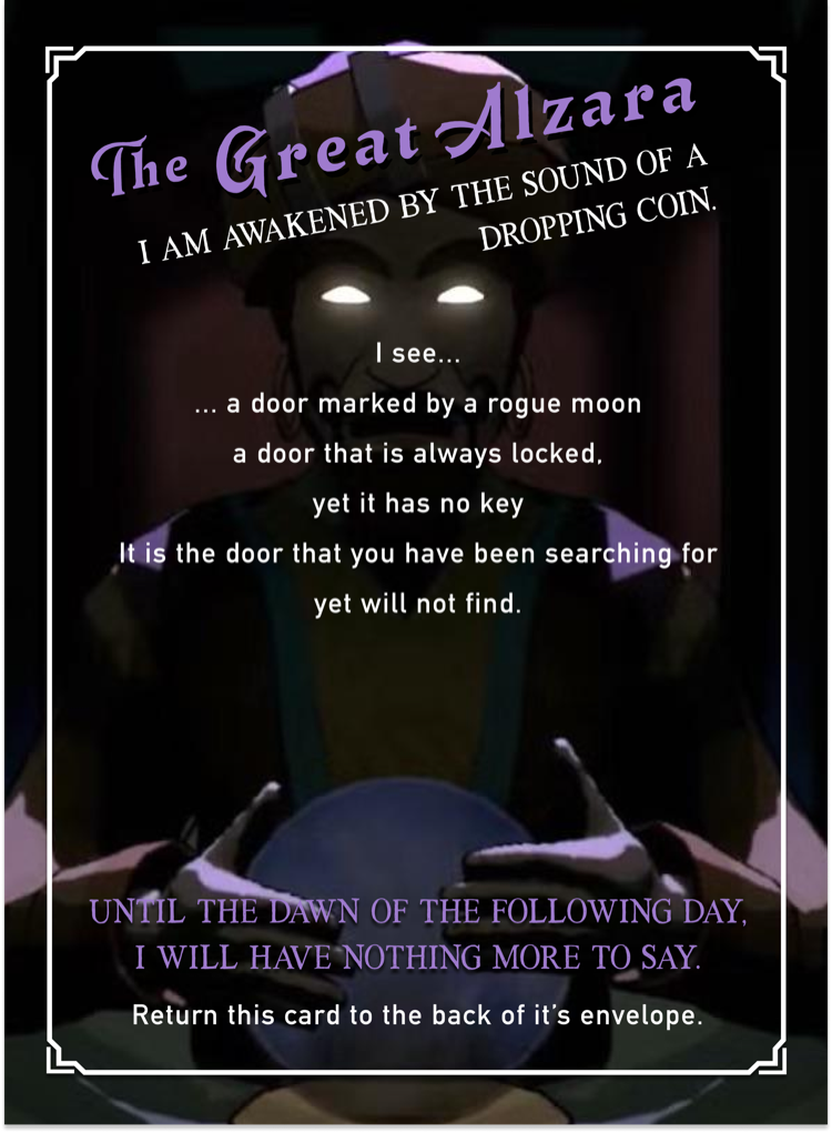Alzara Prophecy card