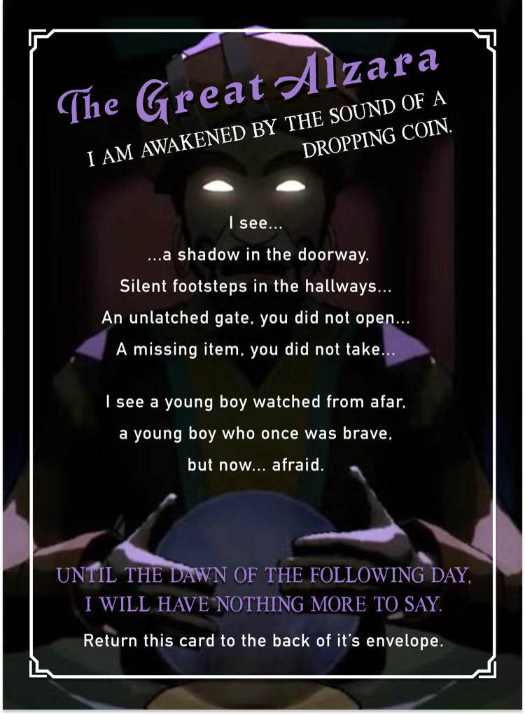 Alzara Prophecy card