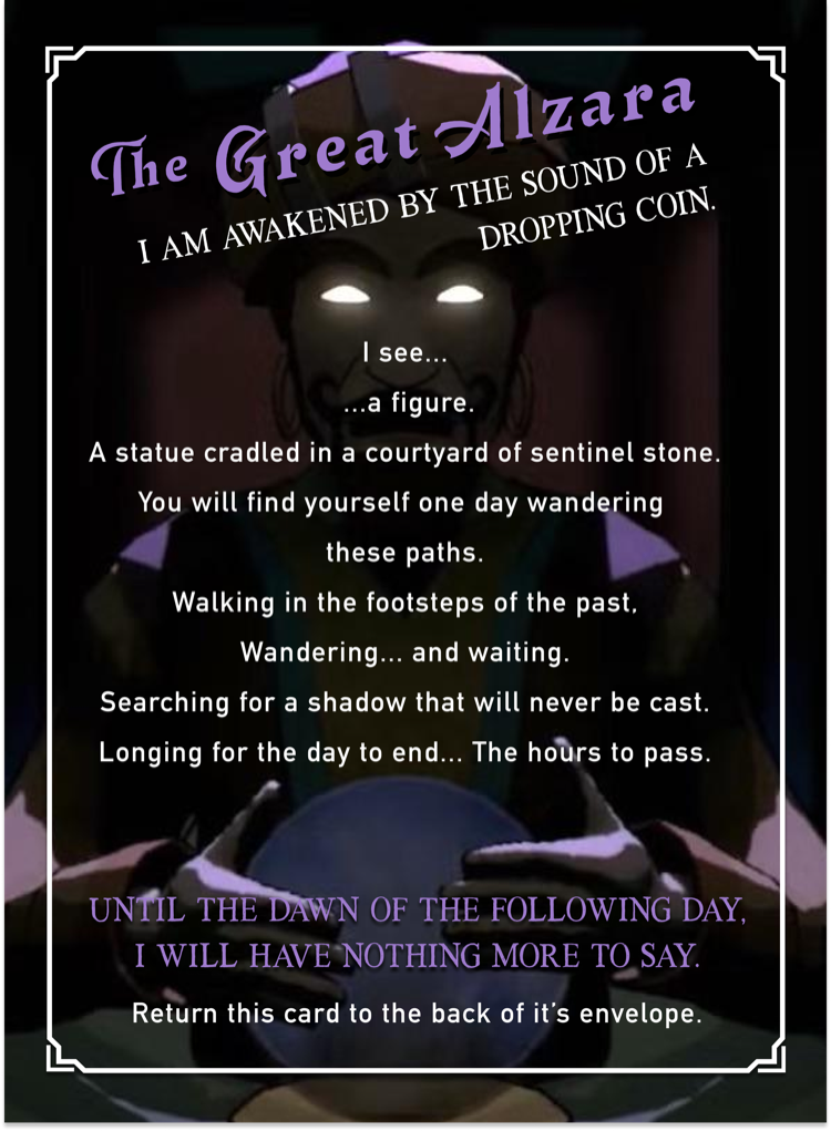 Alzara Prophecy card