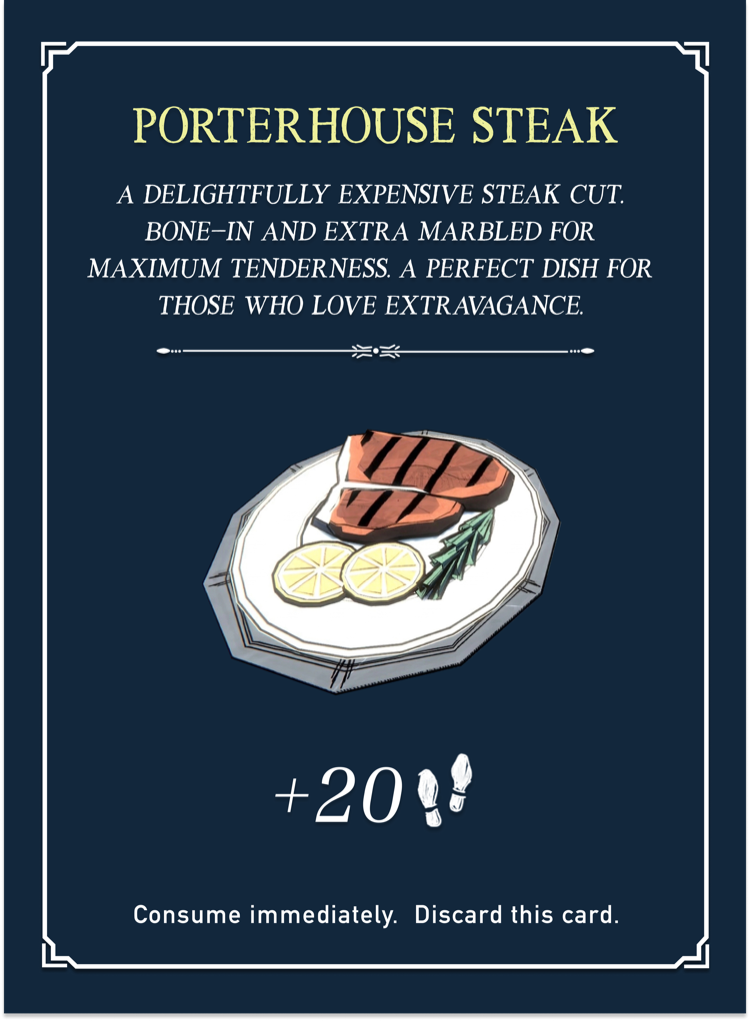 Meal Cards card