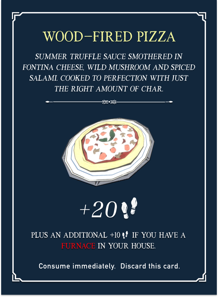 Meal Cards card