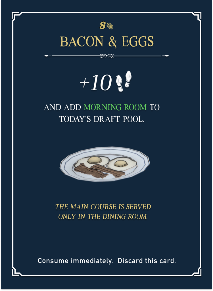 Kitchen Menu card