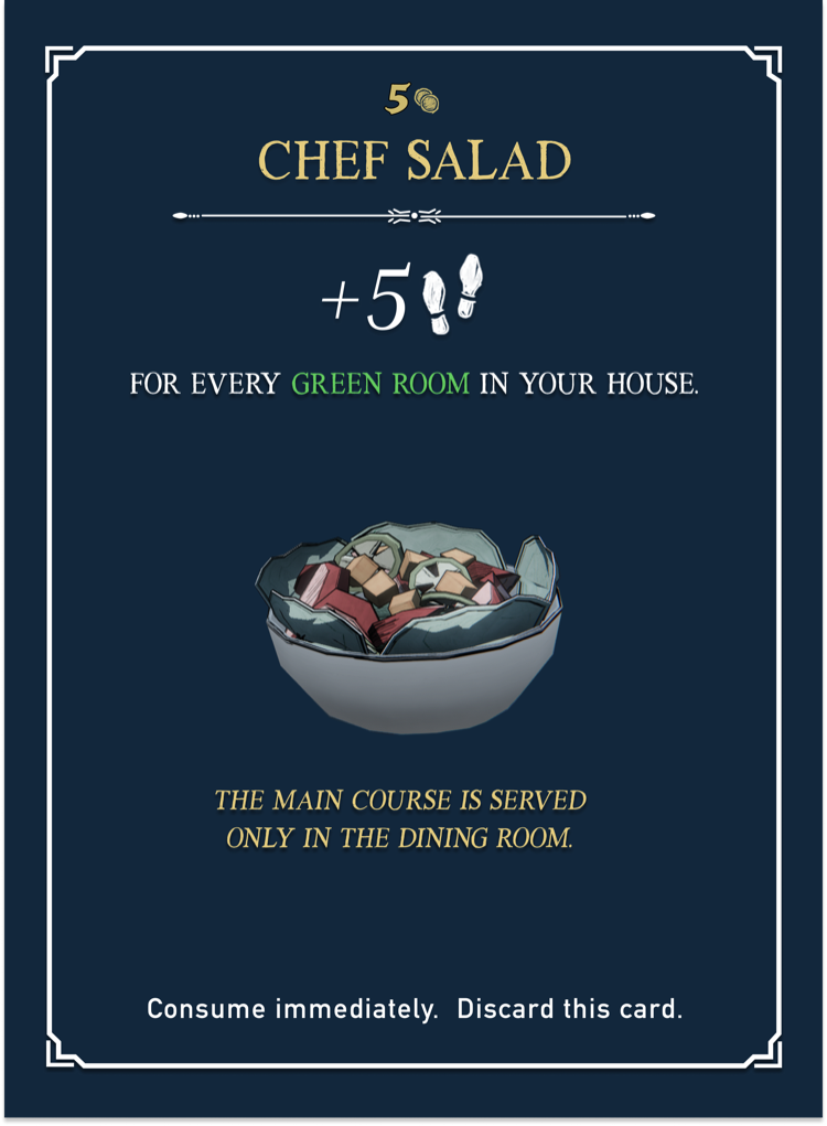 Kitchen Menu card