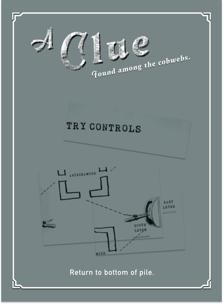 Lever Clues card