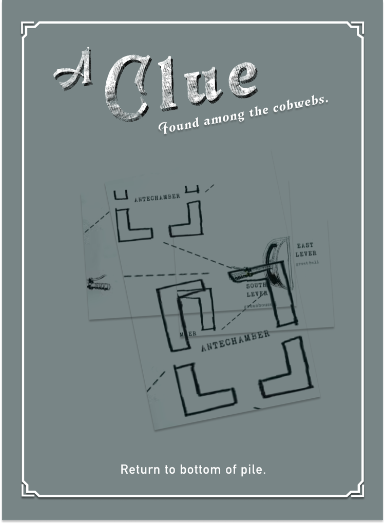 Lever Clues card