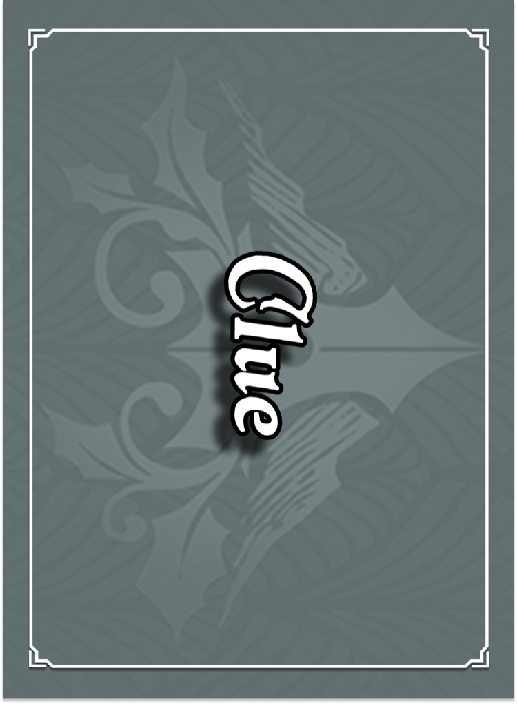 Lever Clues card back