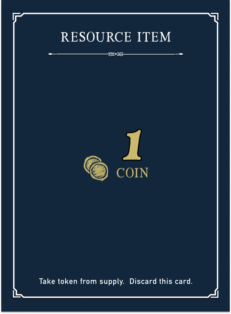 Resource Items card