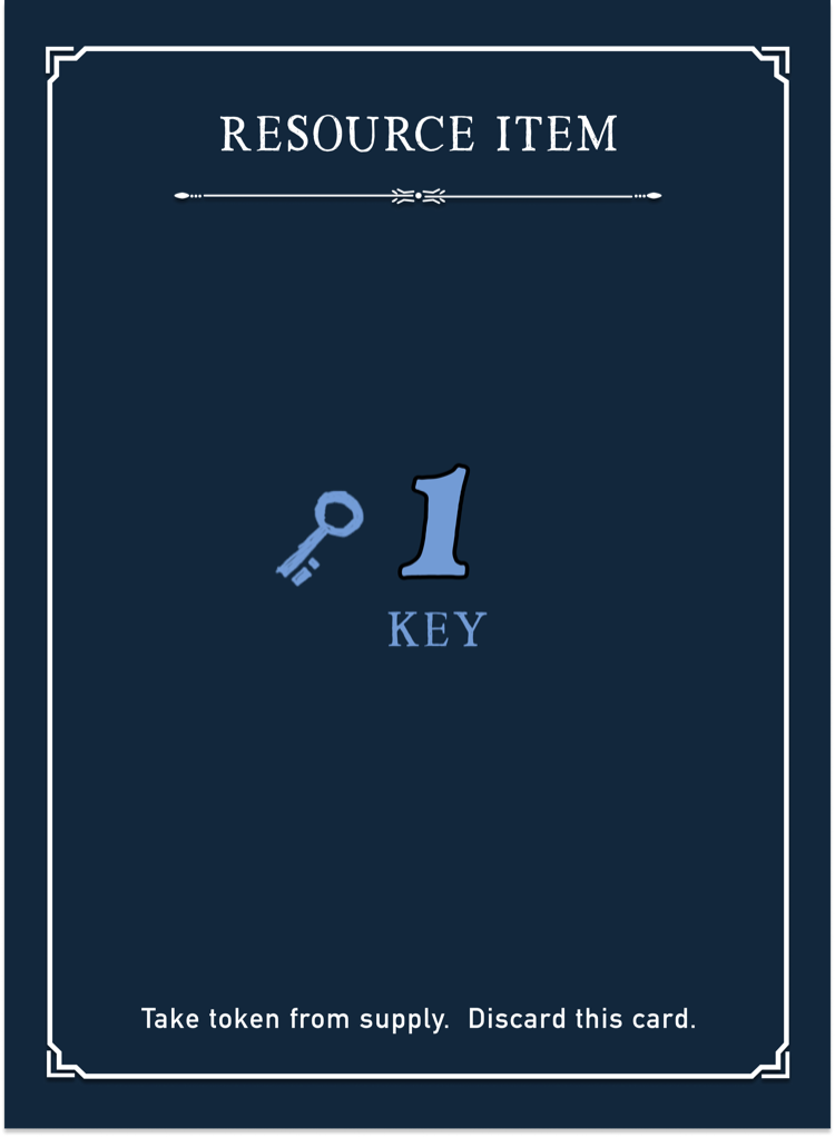 Resource Items card