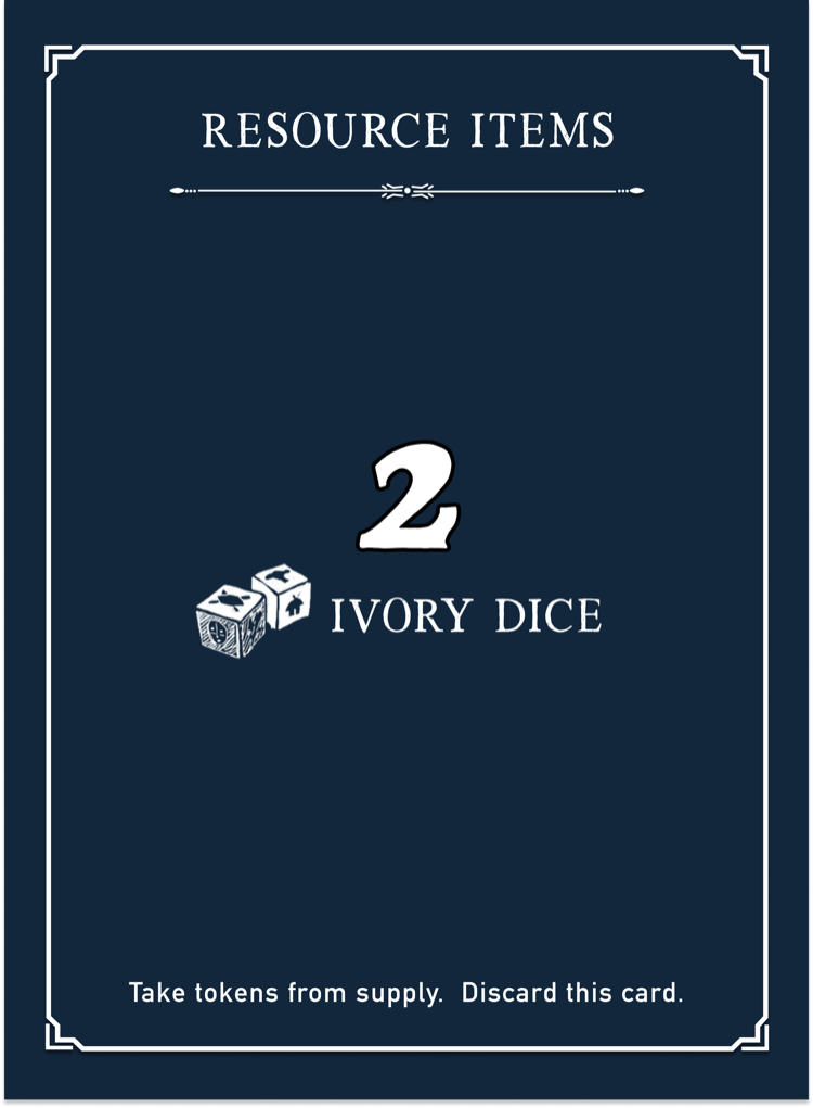 Resource Items card