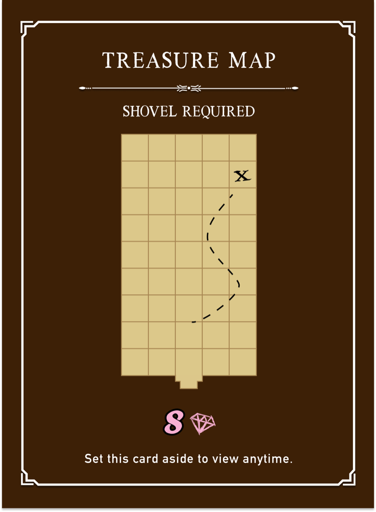 Treasure Maps card