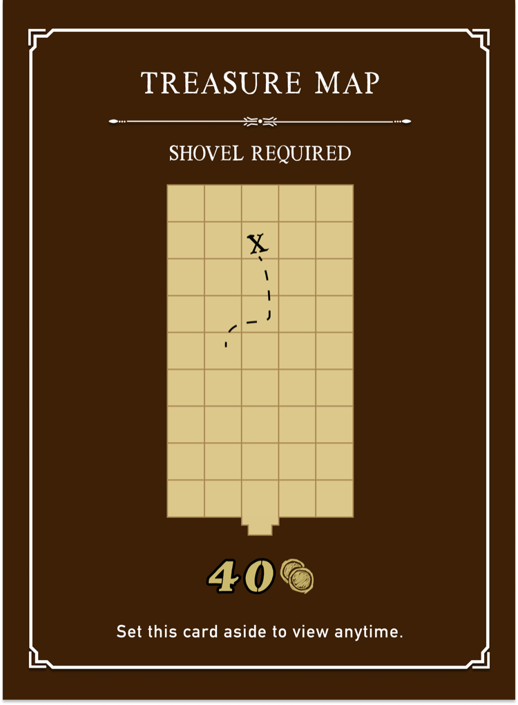 Treasure Maps card