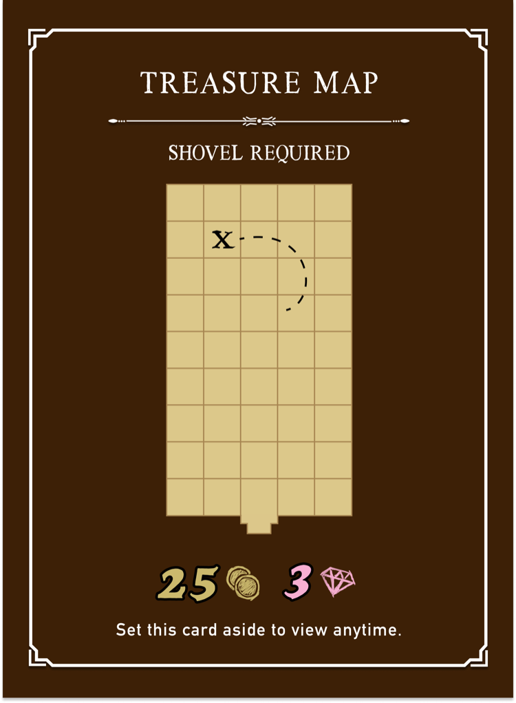 Treasure Maps card