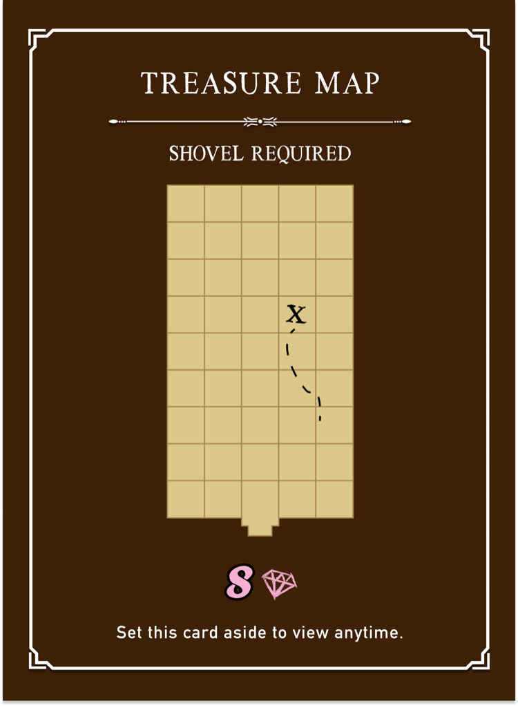 Treasure Maps card