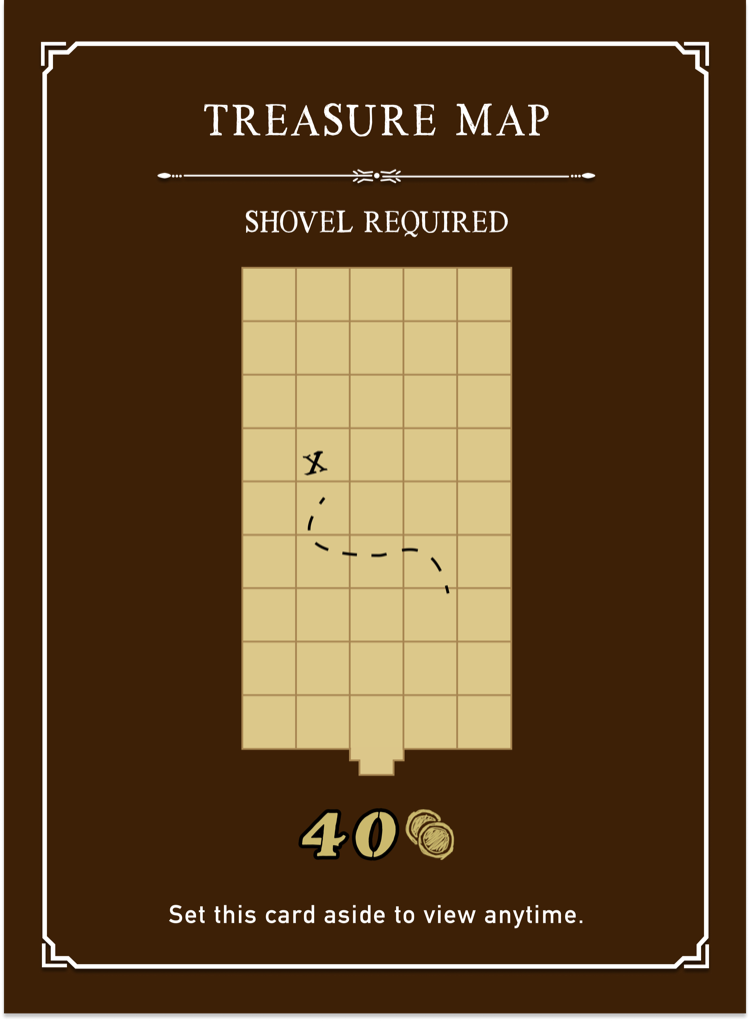Treasure Maps card