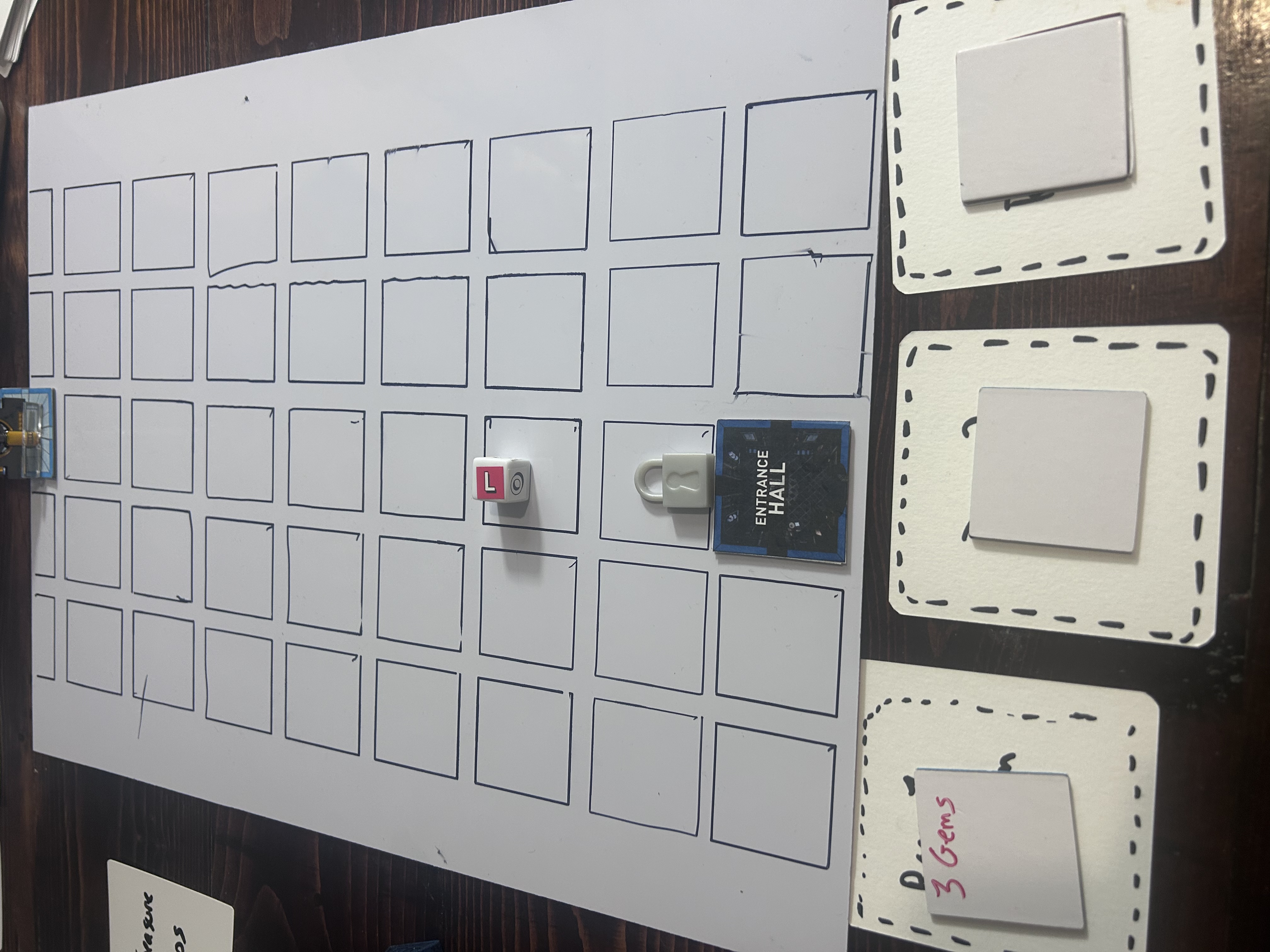 First draft showing Vault Foyer Locksmith options